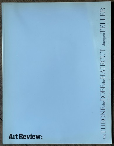Art review magazine juergen - art,